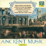 Francesco Mancini: 6 sonatas for recorder and basso continuo